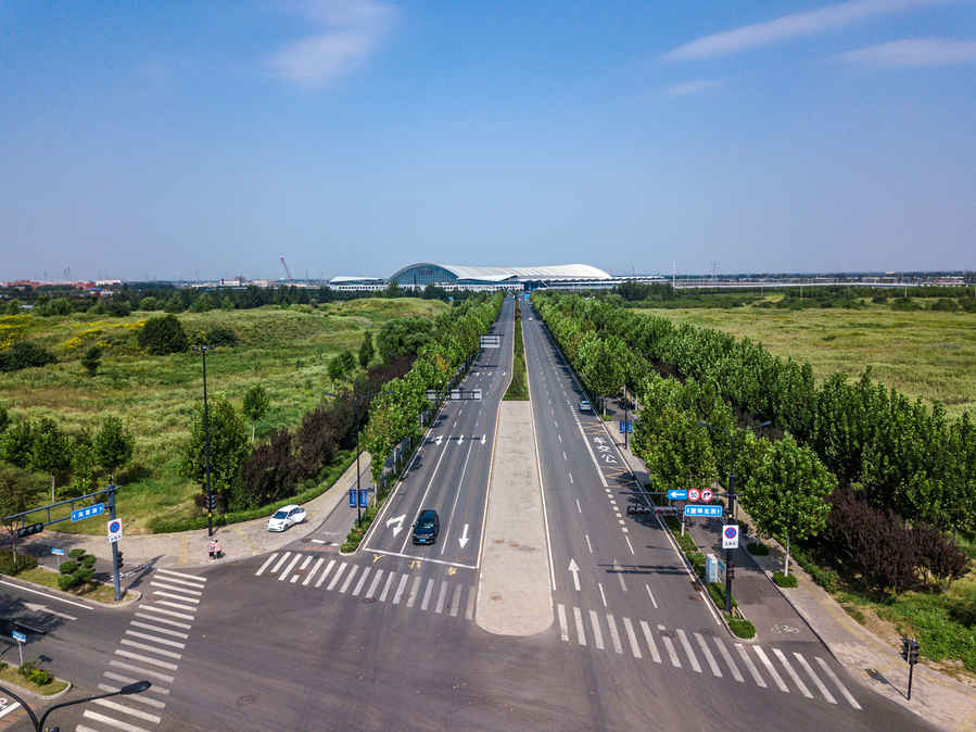 济南市东客站进进场蹊径建设工程